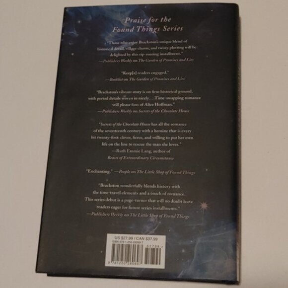 3/$13 Found Things 4: City of Time and Magic by Paula Brackston 2022 - Picture 9 of 9